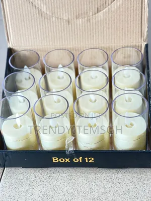 12pcs Led Candle Light (4 Inches)