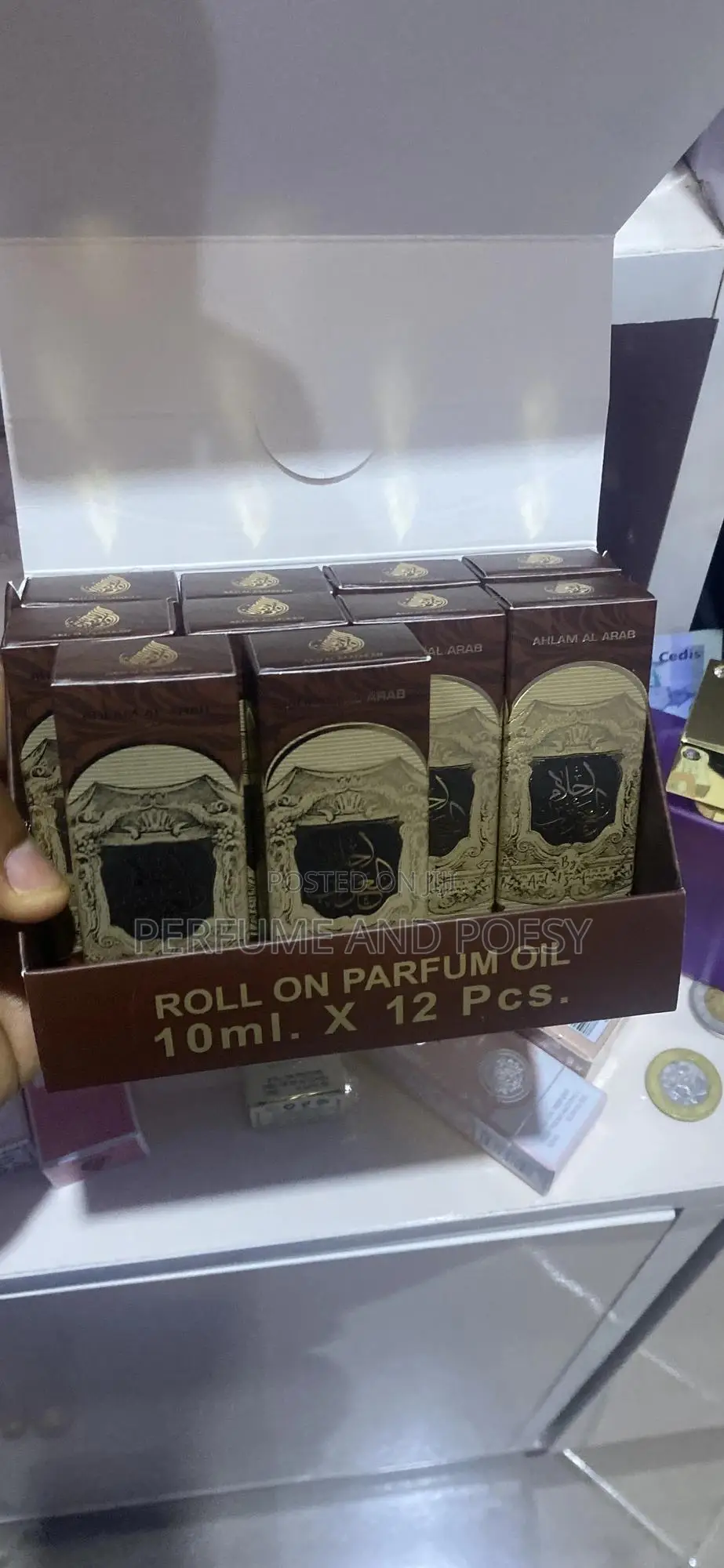 Perfume Oils for Men 4 for 100gh