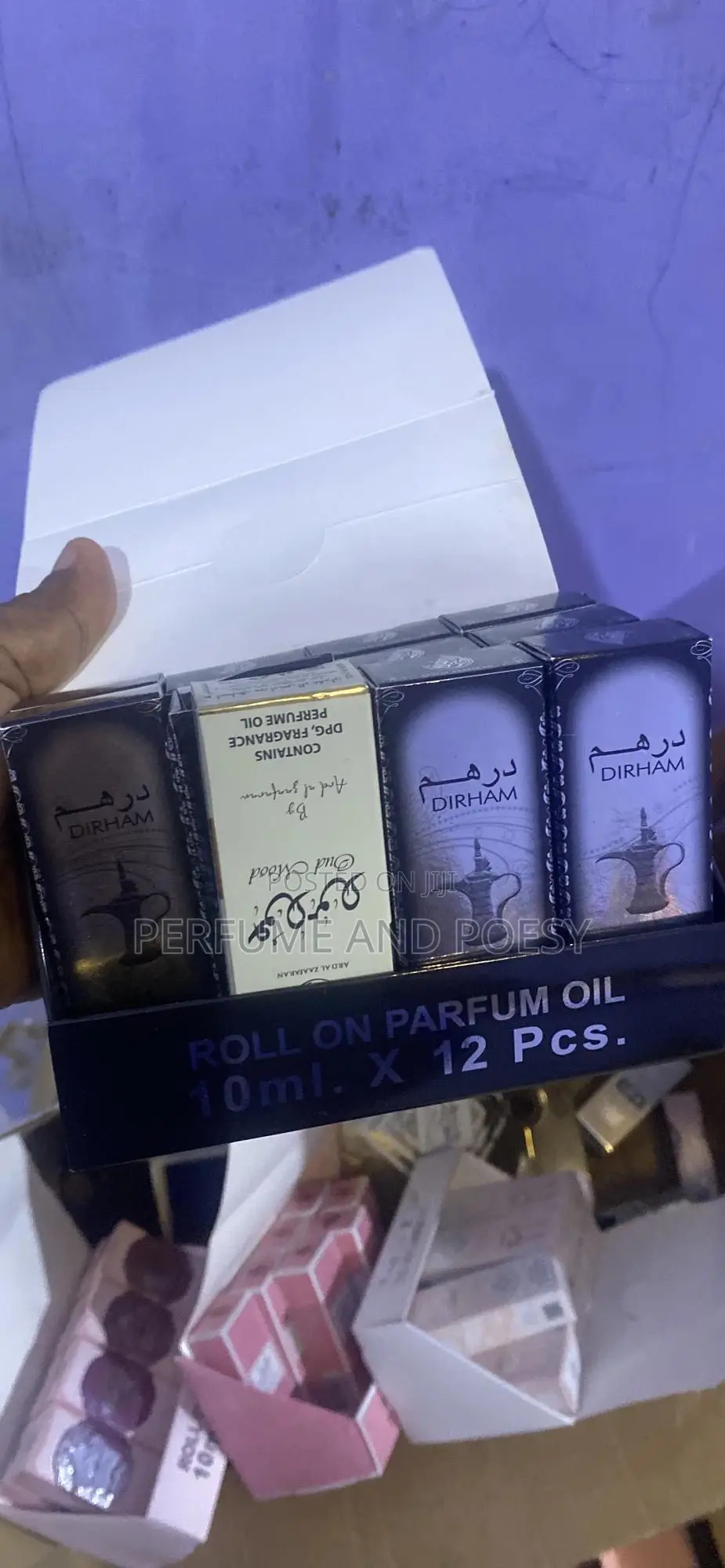 Perfume Oils for Men 4 for 100gh