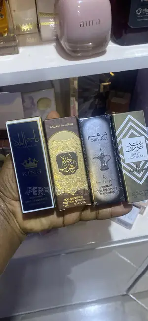 Perfume Oils for Men 4 for 100gh
