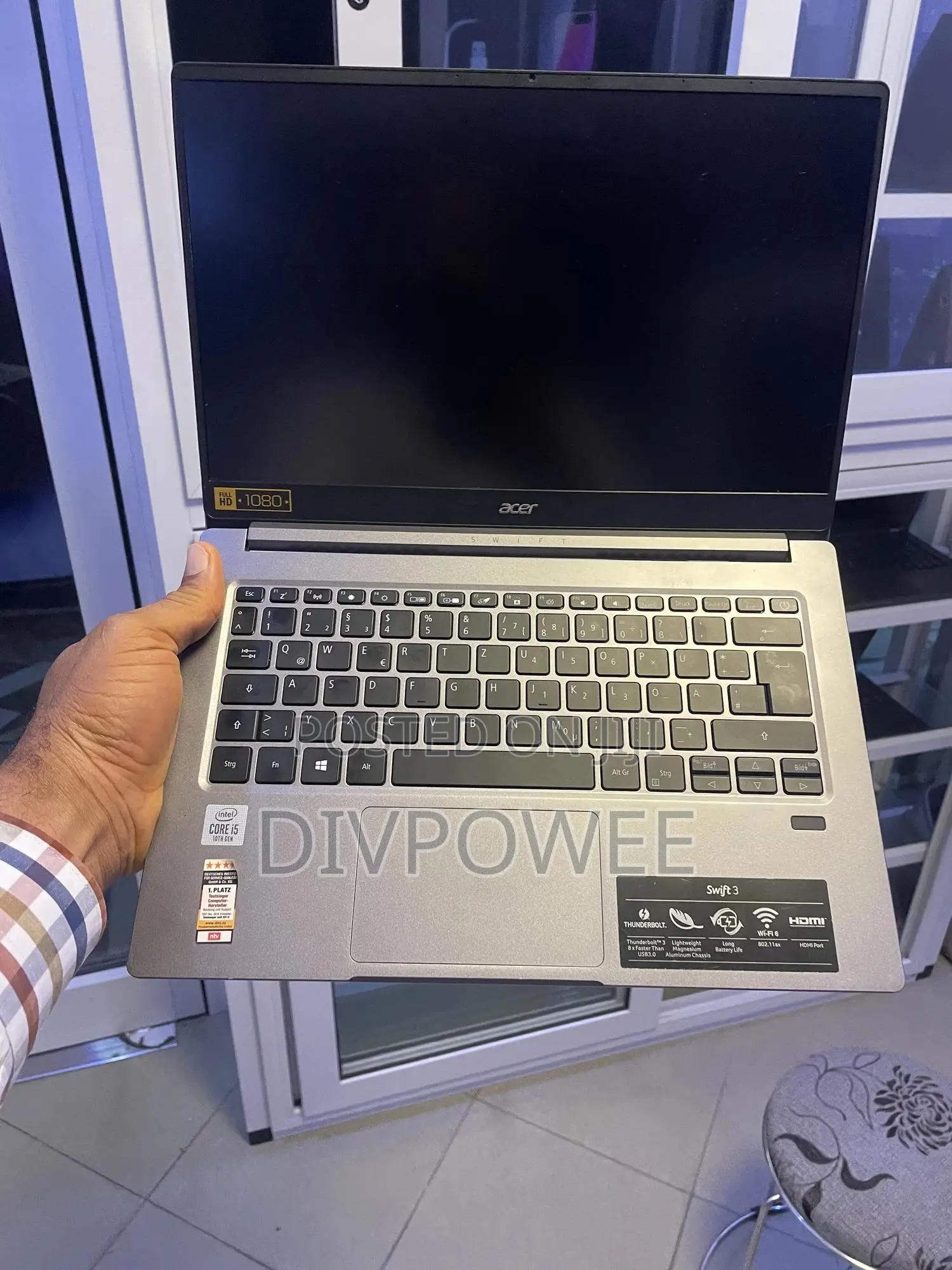 Laptop Acer Swift 3 8GB Intel Core I5 SSD 256GB