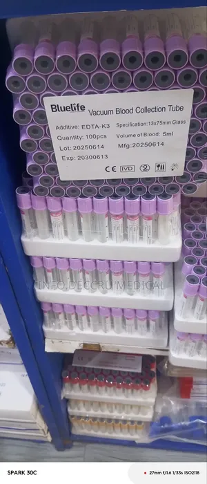 Edta Tube (Blood Collection Tube)