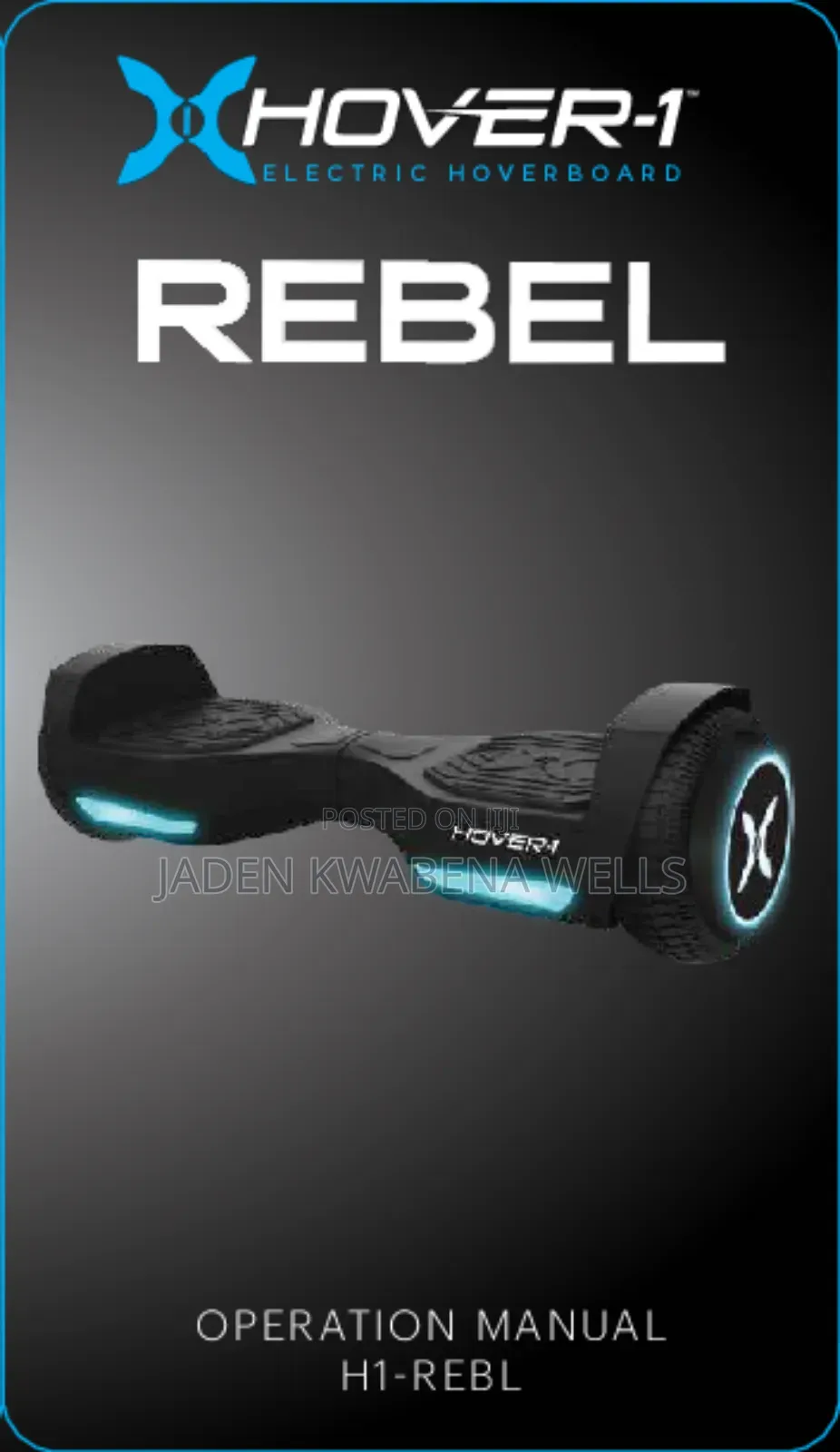 Hover 1 Rebel Hoverboard