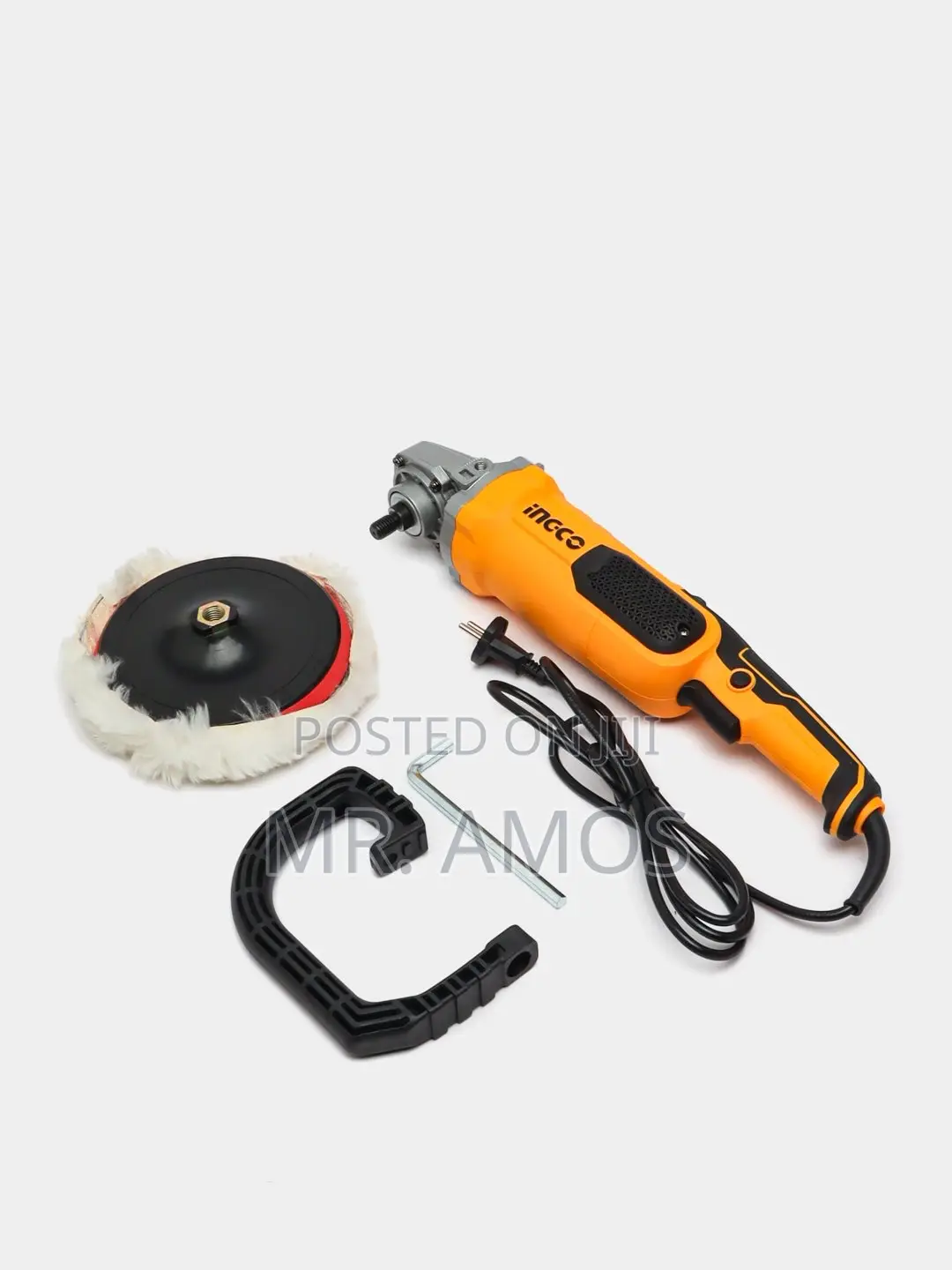 1400 Watt Electric Angle Polisher With Constant Power Variable Speed