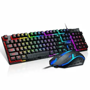 Aoas M-300 Illuminated RGB Led Keyboard Mouse Gamer Kit
