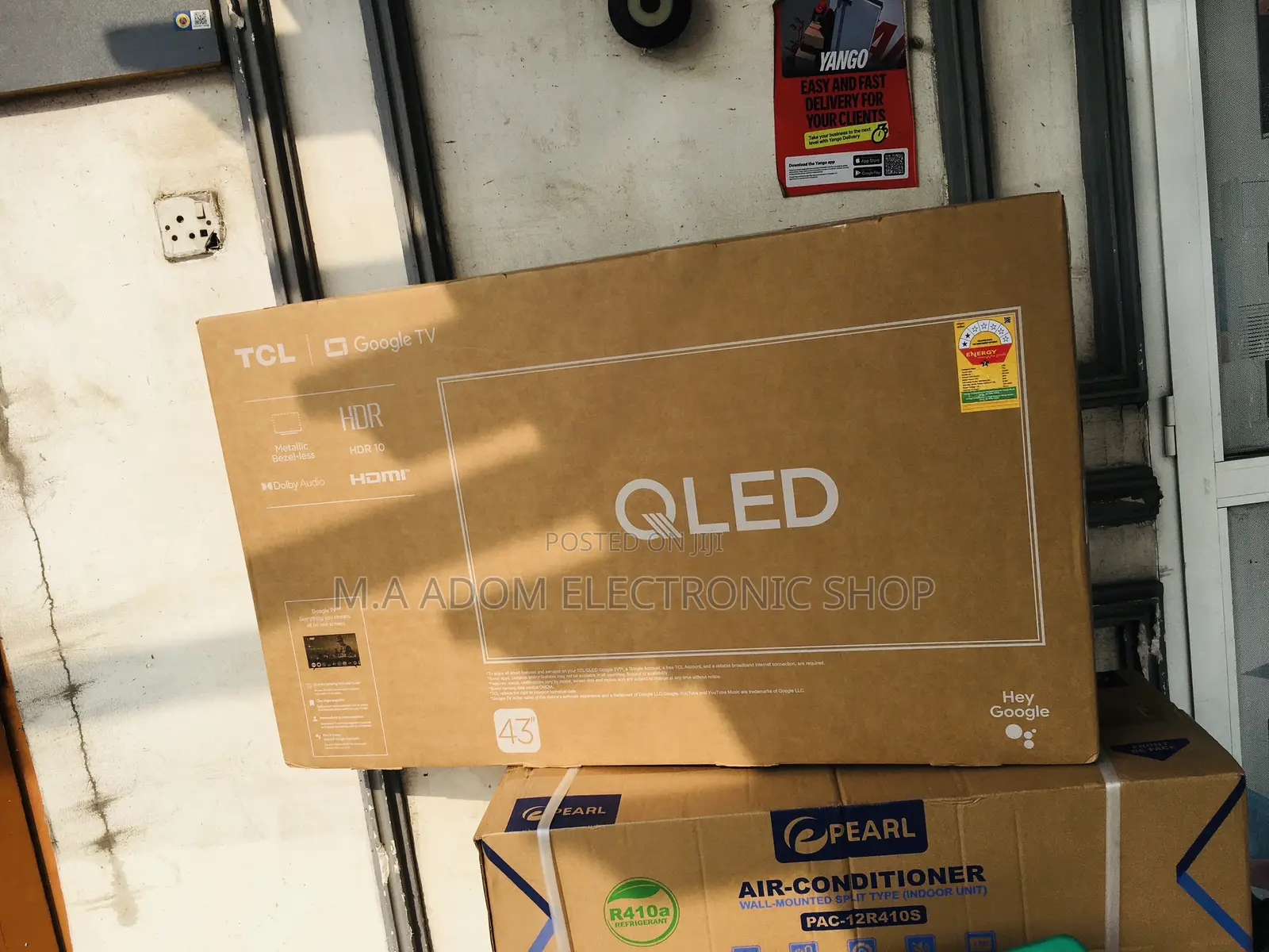 TCL 43” Smart Android Qled Hdr10+ 2025 Model