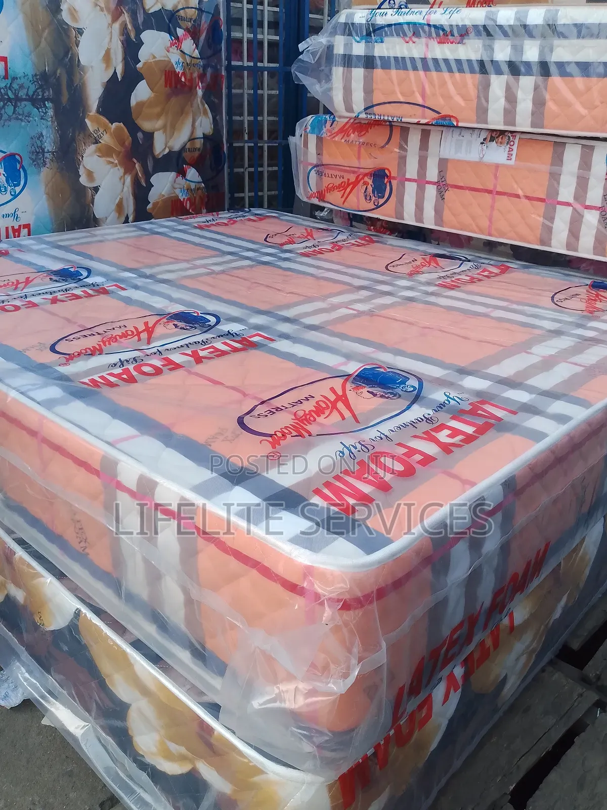 Extra Firm Latex Mattress 20" Queen Size /High Density