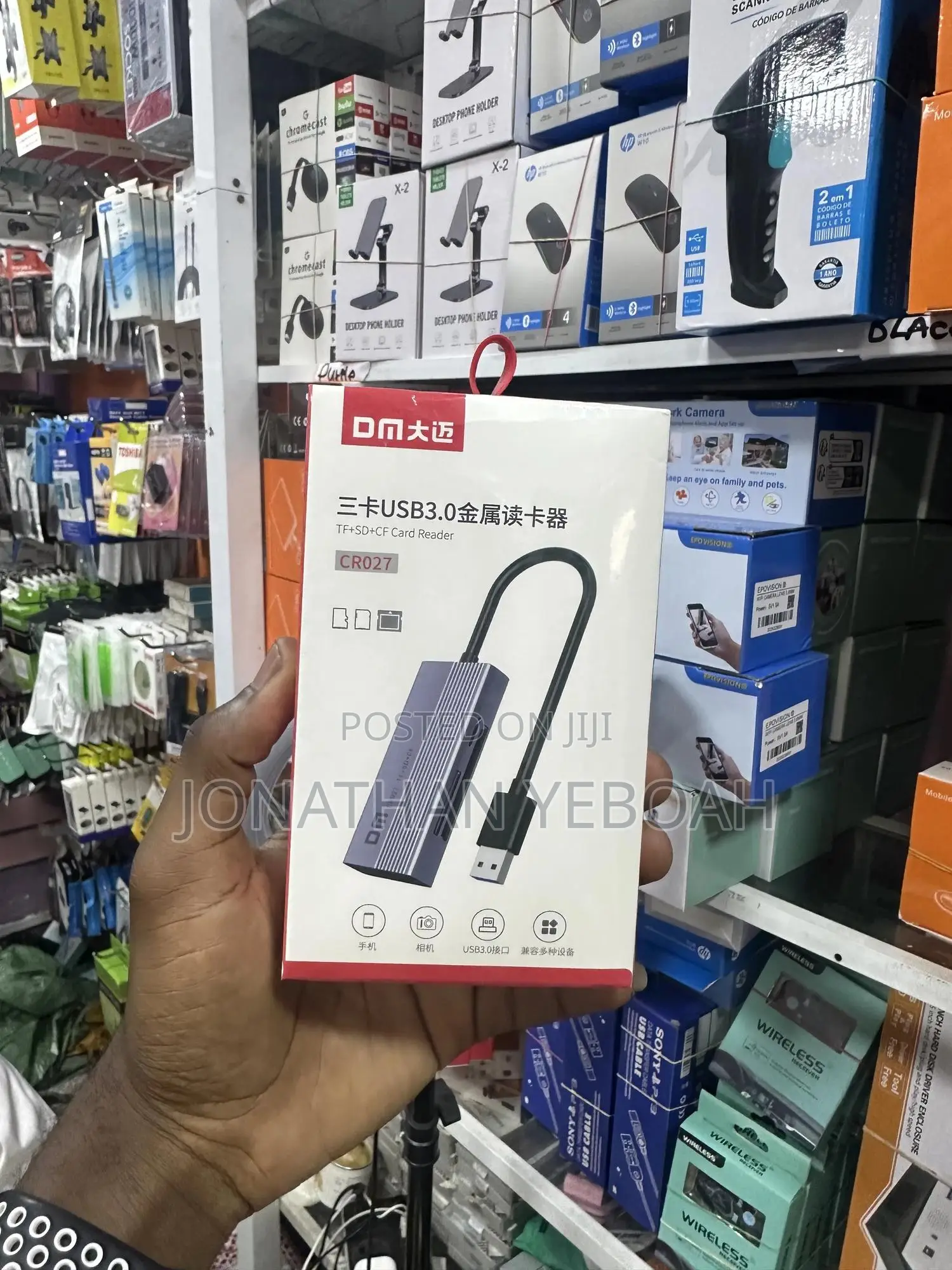 Usb 3.0 Tf-Sd-Cf Card Reader(Combo )