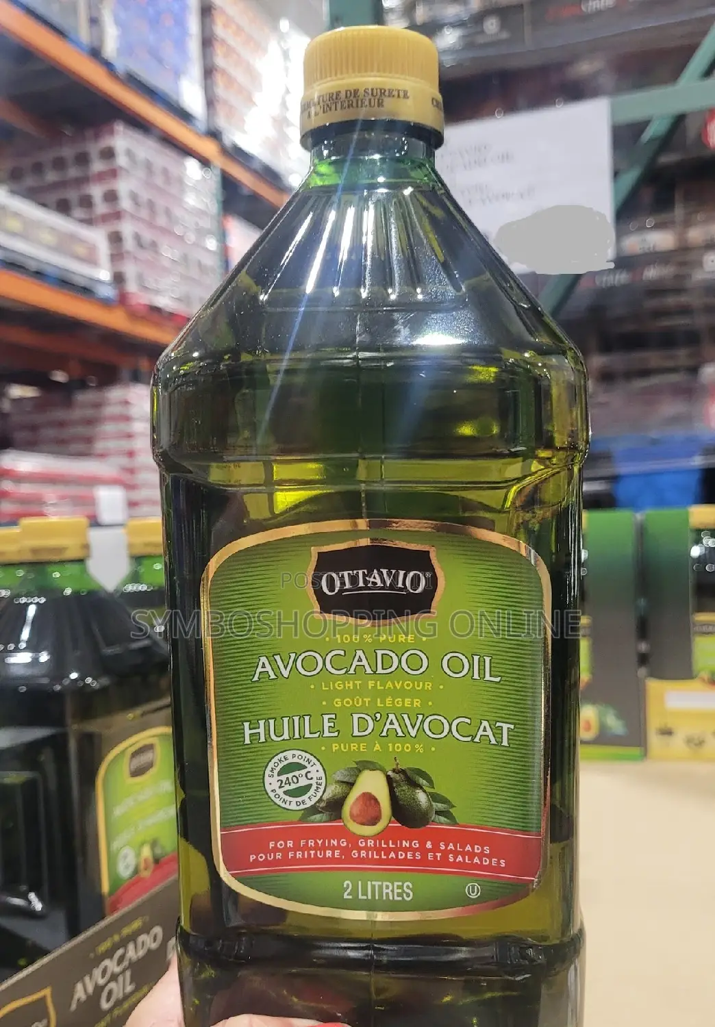 Ottavio 100% Pure Avocado Oil, 2 Litre