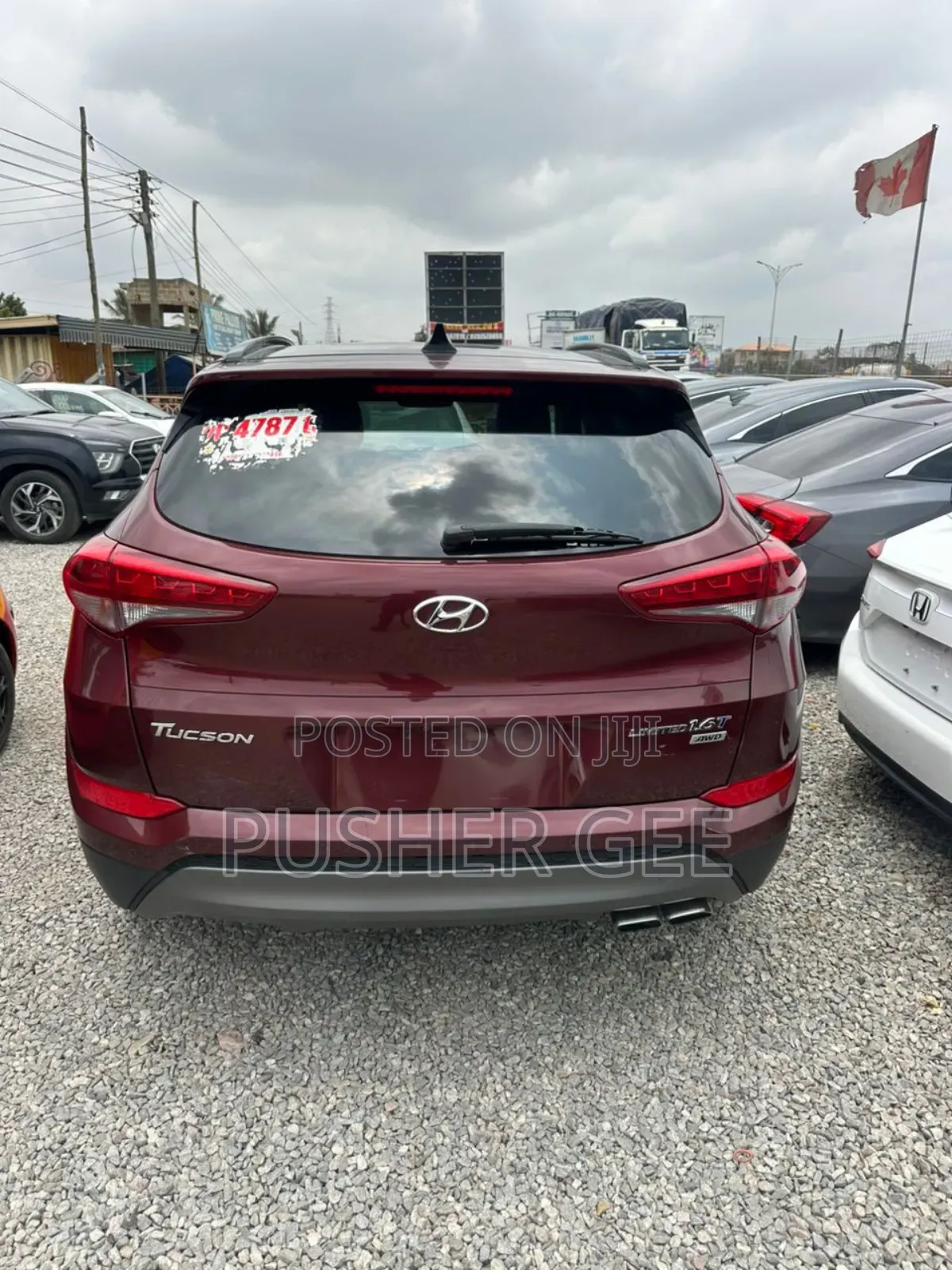 Hyundai Tucson Limited AWD 2016 Red