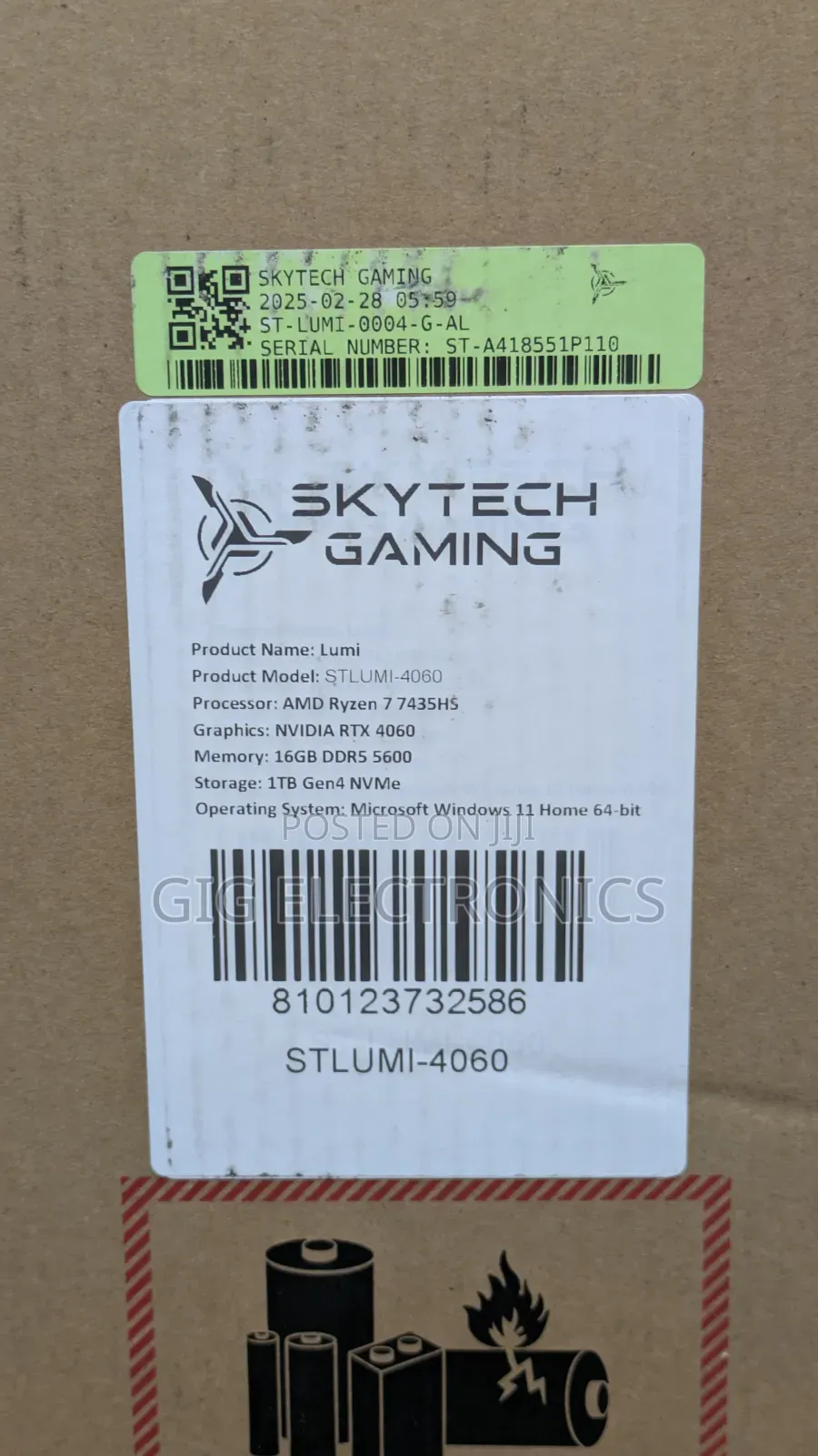 New Laptop 16GB AMD Ryzen 7 SSD 1T