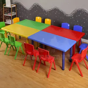 Student Desk and Chairs (1+6chairs)
