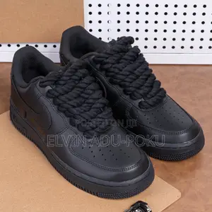 Nike Airforce 1 “ Rope Laces” In Different Colours, Swipe>>>