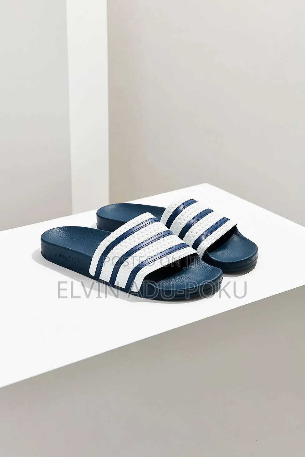Adidas Adilette Flat Slides Comes In Different Colours, Swipe >>