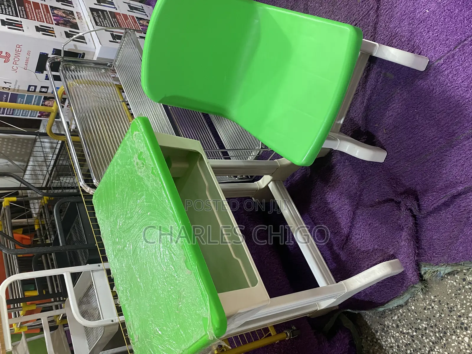 Plastic Table and Chair for Students