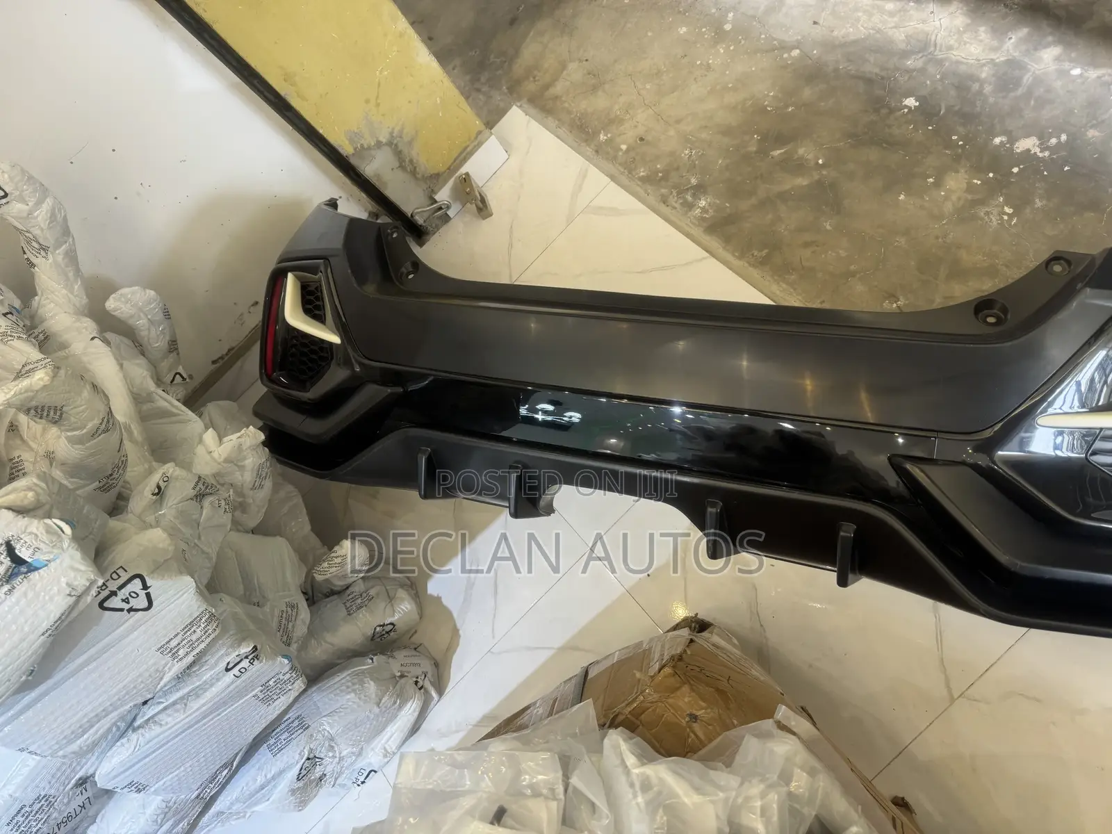 Civic 2018 Spec Back Bumper