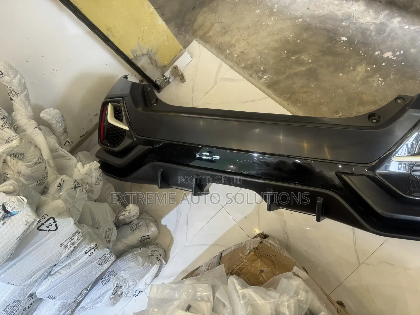 Civic 2018 Spec Back Bumper
