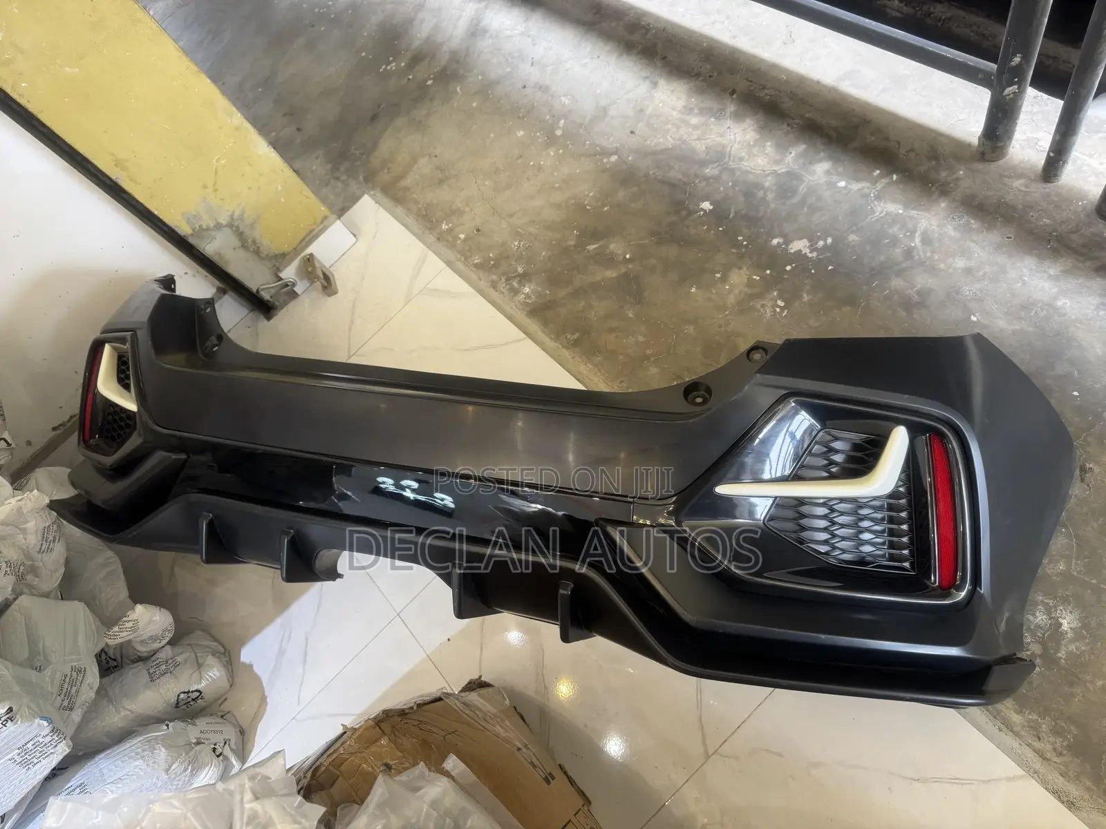 Civic 2018 Spec Back Bumper