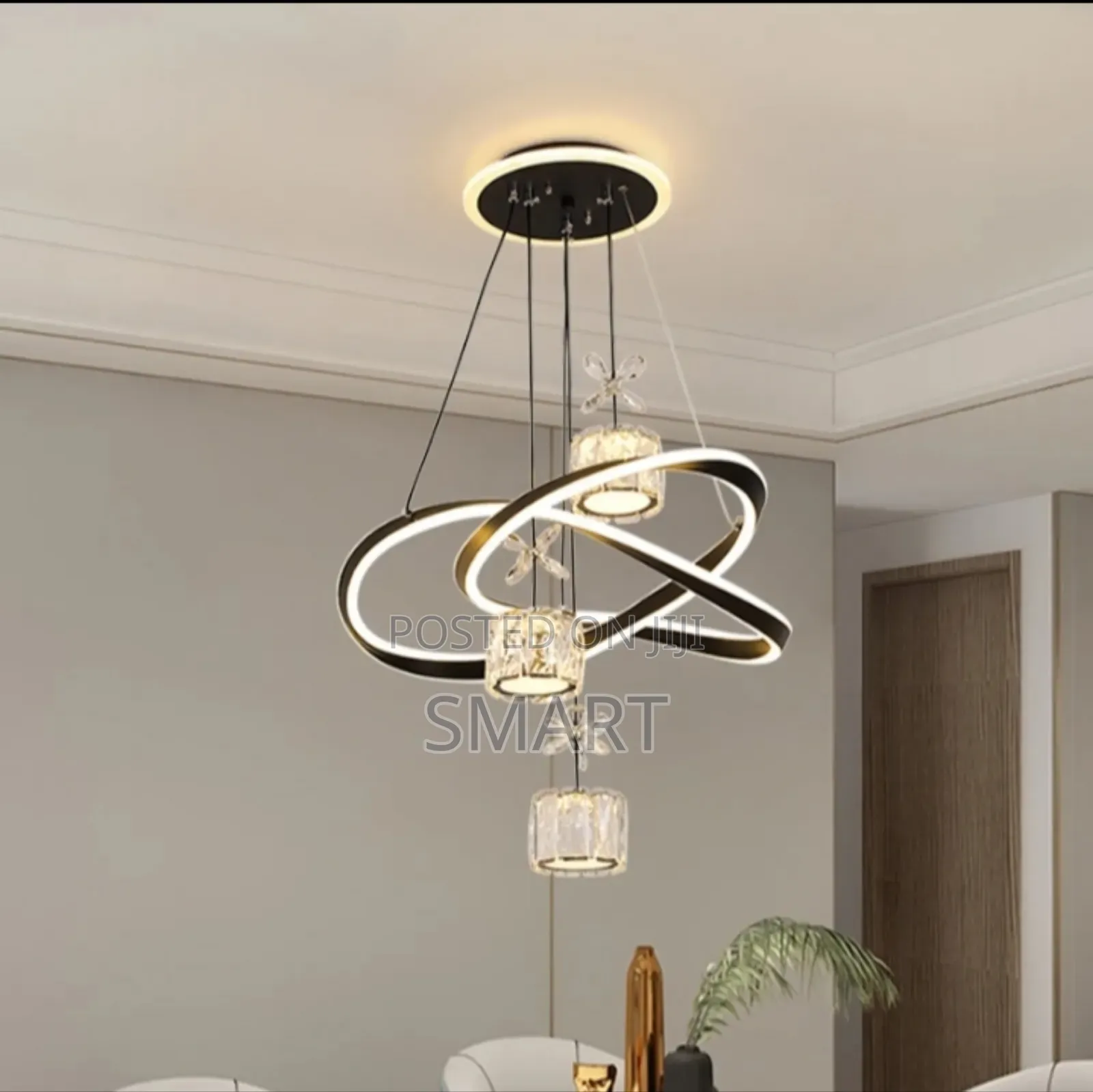 Stylish Crystal Hanging Chandelier