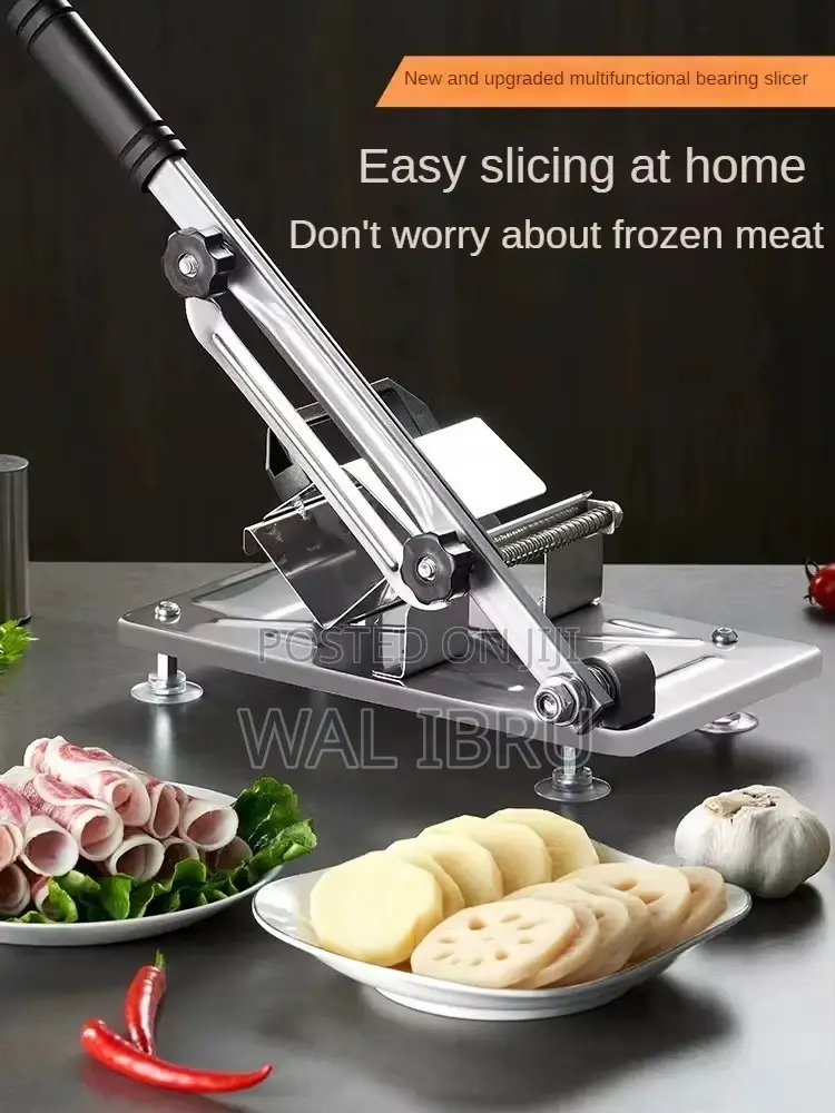 Meat and Vegetables Slicer - Stainless Steel Precision Cutter