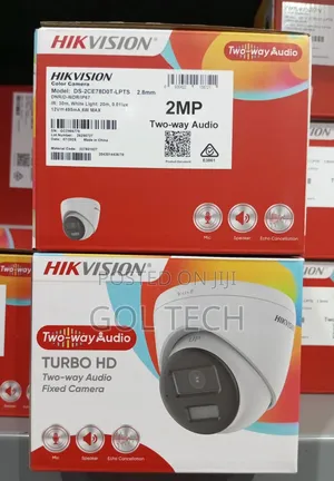 Hikvision 2way Audio Camera 2mp Dome Ds-2ce78d0t-LPTS
