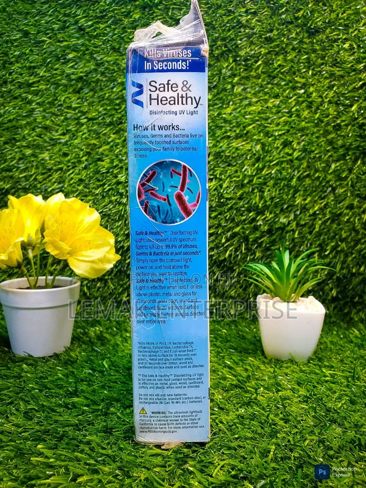 Safe Healthy Disinfecting Uv Light