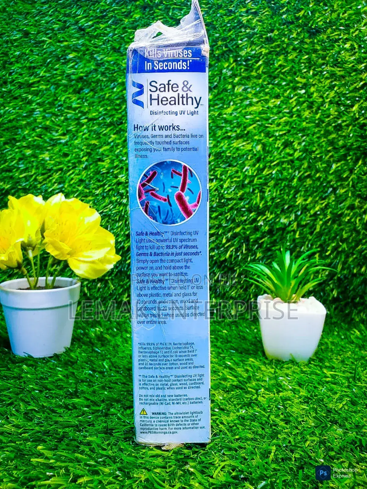 Safe Healthy Disinfecting Uv Light