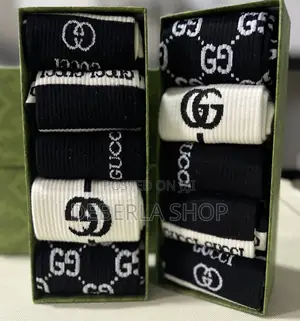 Unisex Branded Socks—5pairs Per Box