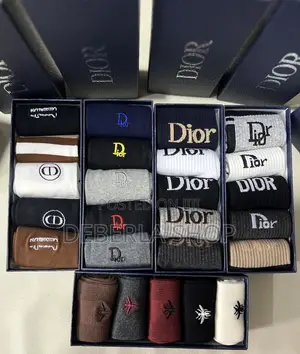 Unisex Branded Socks—5pairs Per Box