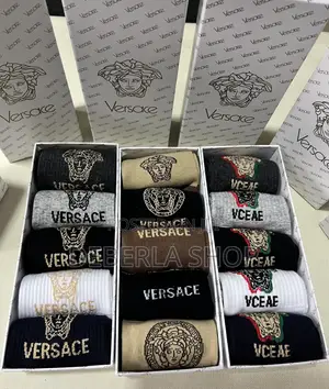 Unisex Branded Socks—5pairs Per Box