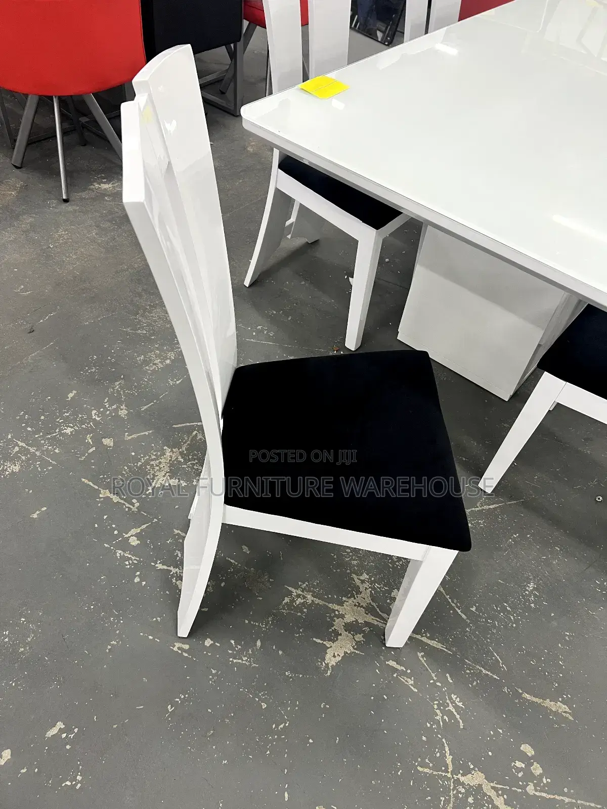 Foreign Executive Tempered Glass Dining Set