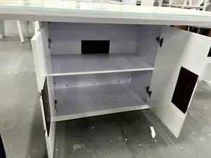 Foreign Executive Tempered Glass Dining Set