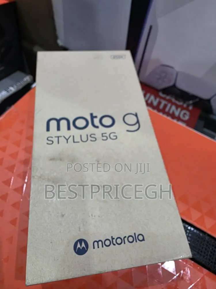 New Motorola Moto G Stylus 5G (2022) 256 GB Black