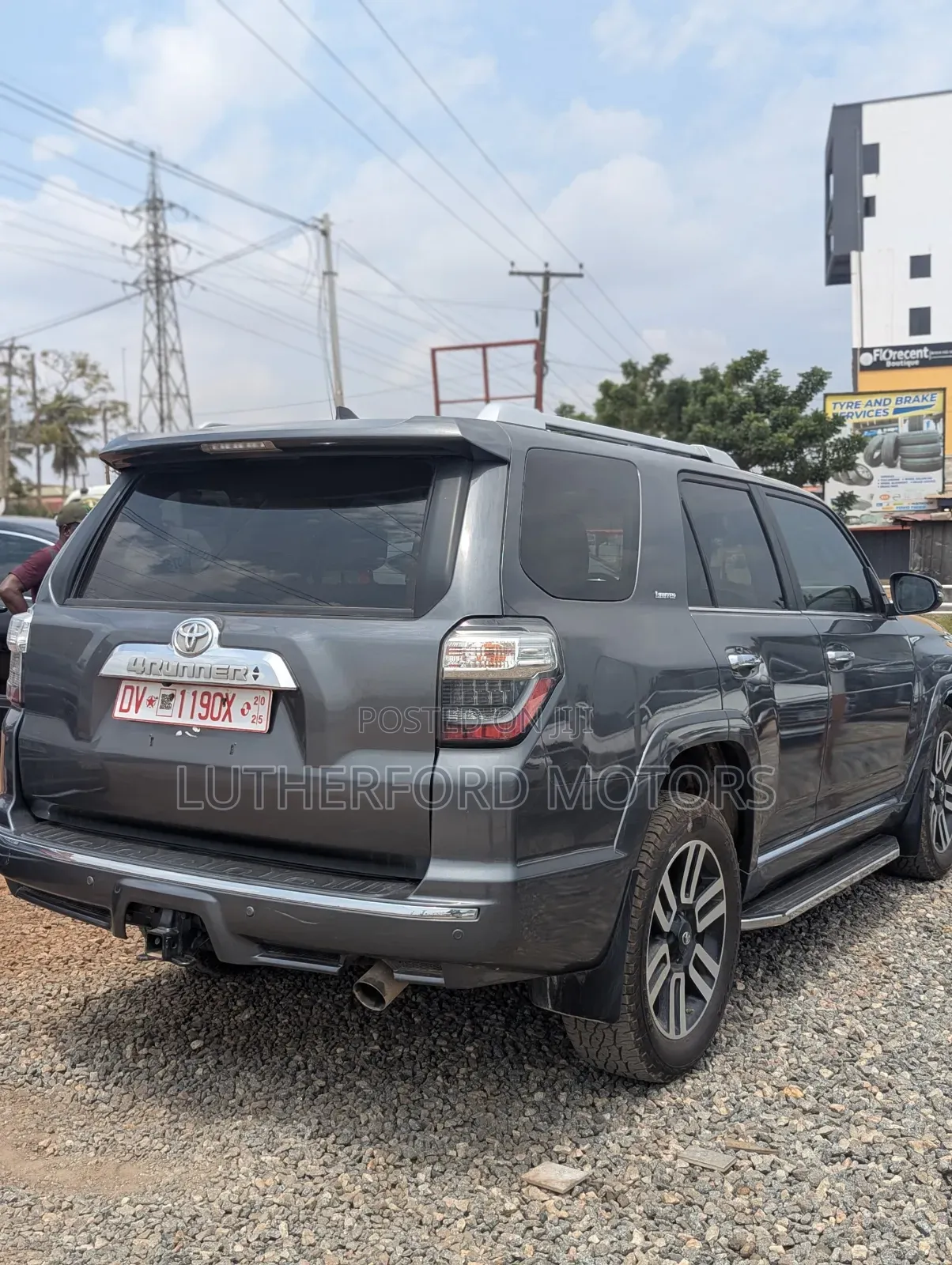 Toyota 4-Runner Limited 2021 Gray