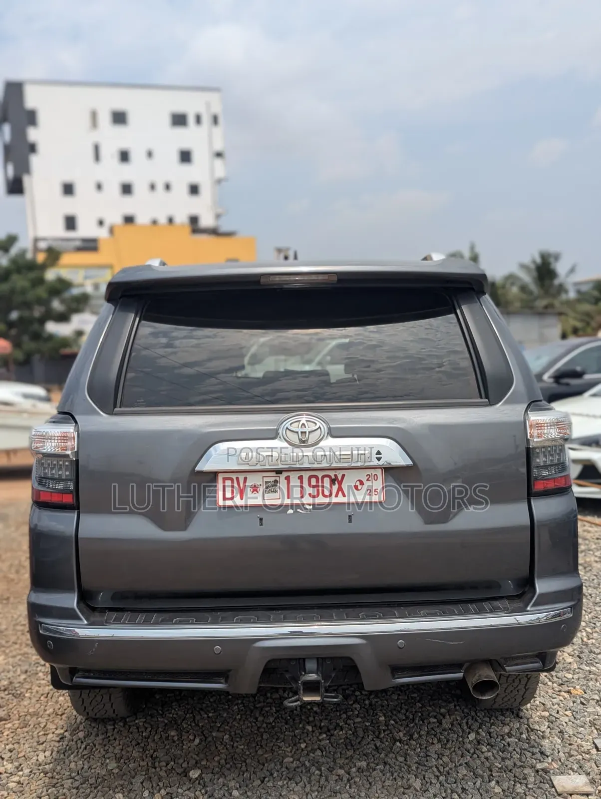 Toyota 4-Runner Limited 2021 Gray