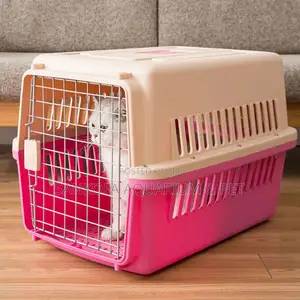 High Quality Plastic Traveling Dog Cage for Puppies