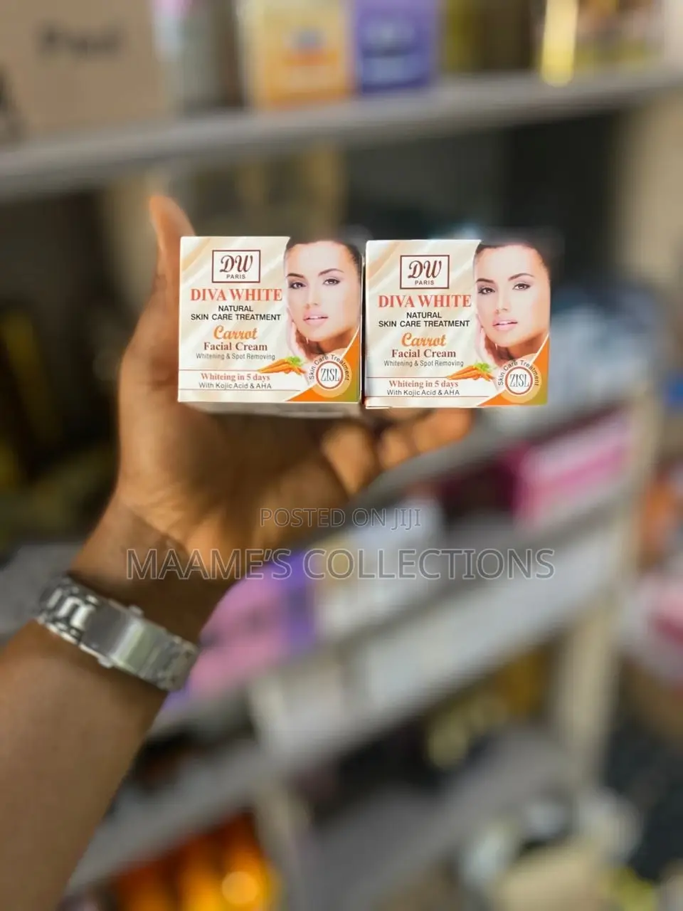 Diva White Carrot Facial Cream