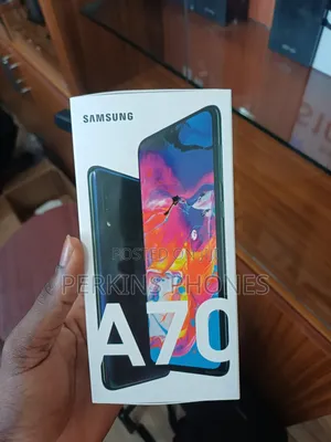 New Samsung Galaxy A70 128 GB Black