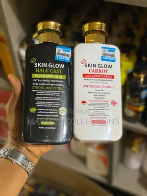 Skin Glow Half Cast and Carrot Face and Body Lotion.