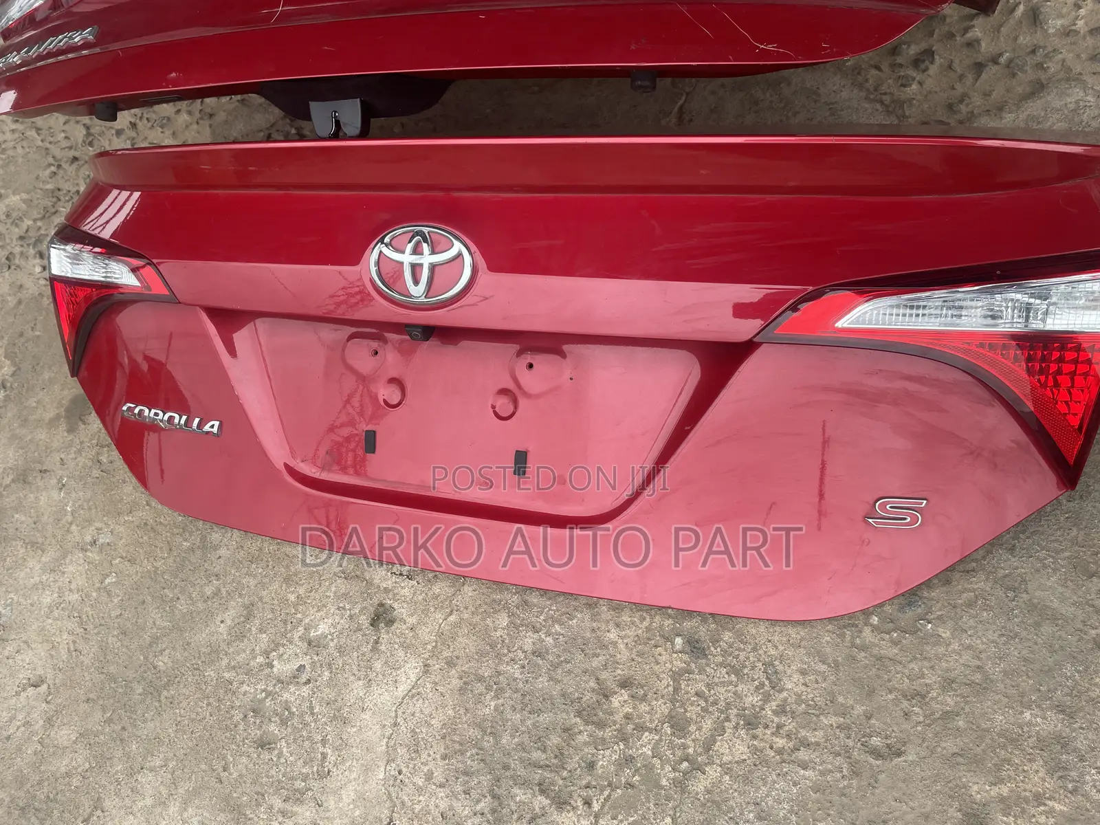 Toyota Corolla 2016-2018 Complete the Boot Available
