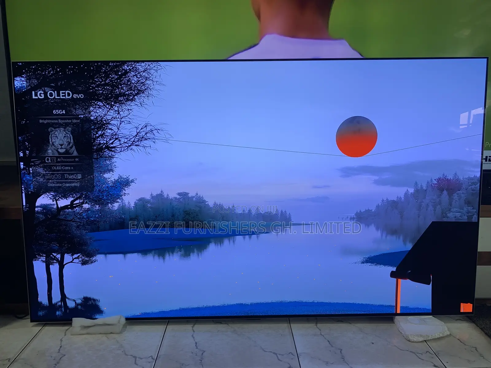 65 G4 Lg Oled Evo 2024/25 Smart Ai Brightness Booster 144 Hz Webos Tv
