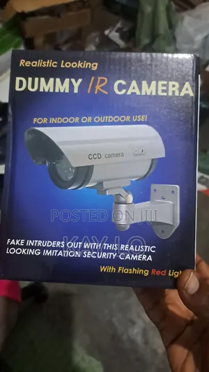 Dummy Cctv Camera ( Battery) With Led