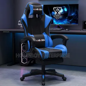 Gaming Chair With Footrest