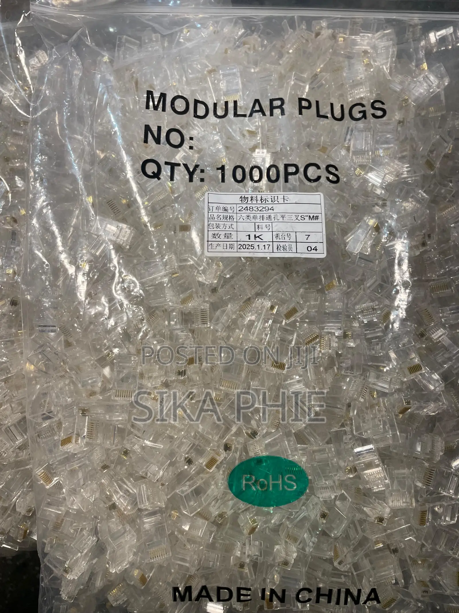 Rj45 Connectors 1000pcs