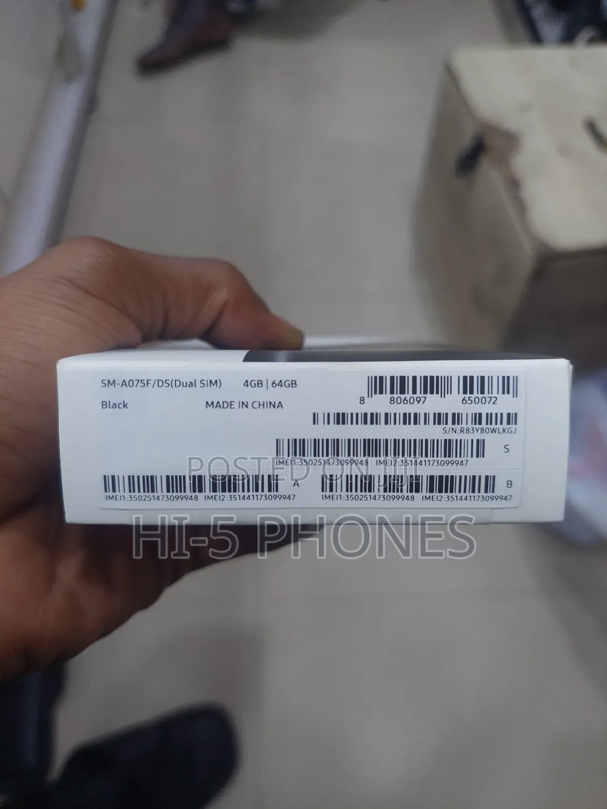 New Samsung Galaxy A07 4G 64 GB Black