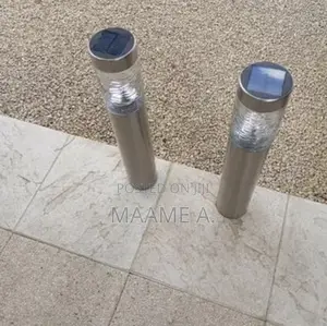 4 Jumbo Bollard Steel Solar Light.