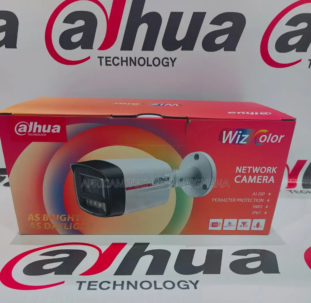 Dahua 4mp Wizcolor Bullet Wizsense Network Camera
