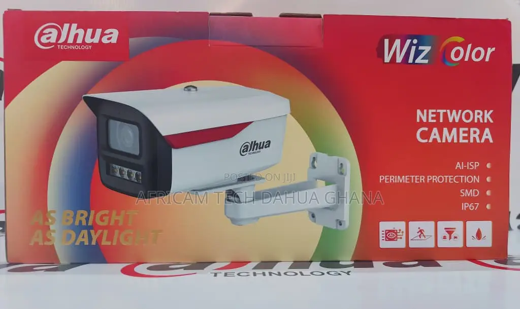 Dahua 4mp Wizcolor Bullet Wizsense Network Camera