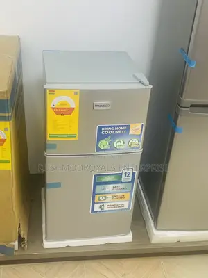 Nasco Nasf2-120 90l Double Door Table Top Fridge