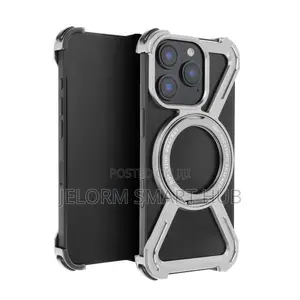 iPhone 16 Pro Max Metal Half Case
